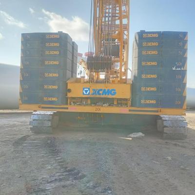 96m Max Jib Length XGC350T 350T Crawler Crane With QSL9 Engine Model For Heavy Lifting