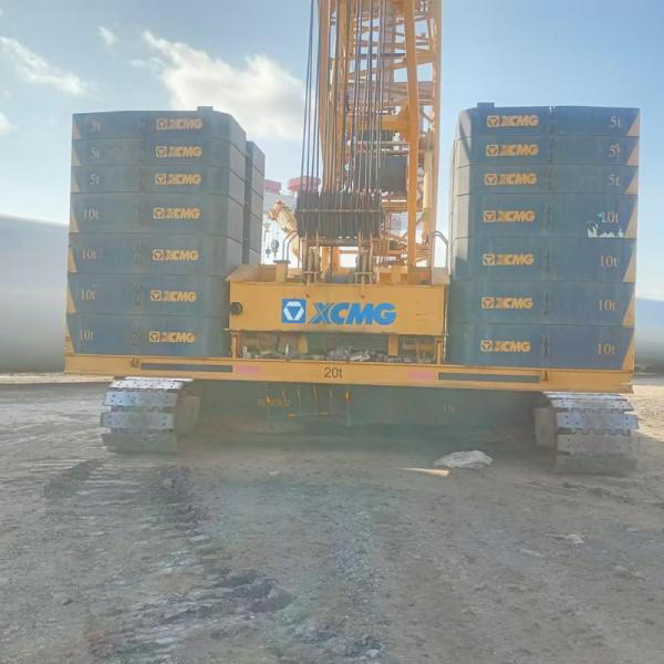 Tracked Crane XGC350T 350T Crawler Crane With QSL9 Engine Model