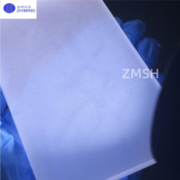 ​​Sapphire Blank 118mm×74mm×8mm High Hardness for Infrared Windows​​