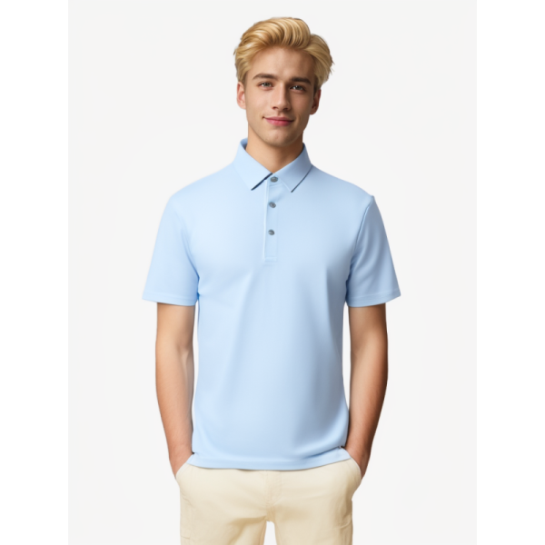 Brand New Product Custom Logo Outdoor Training Breathable  Gym Fitness Men Golf Polo Shirt