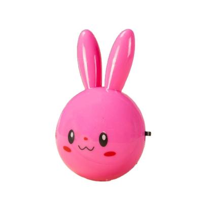 Toy manufacturer custom LED Rabbit Night Lamp Switch ON/OFF Wall Light Bedside Lamp