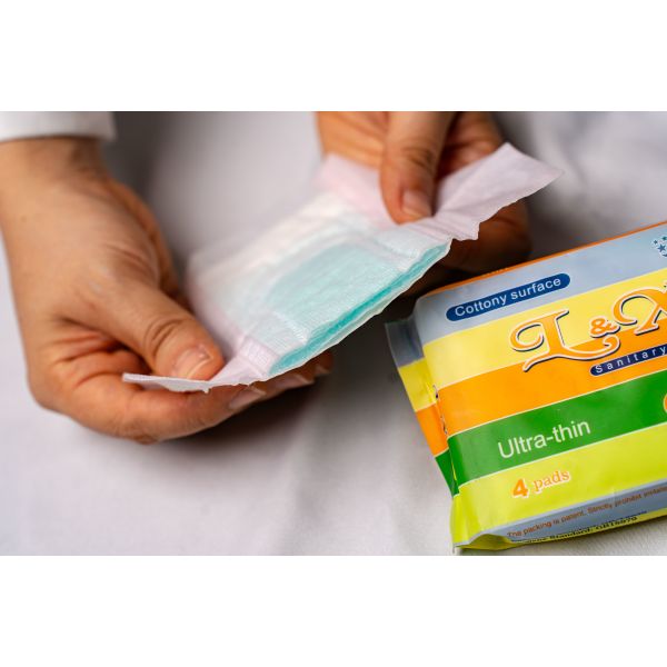 Disposable Night Use Sanitary Napkin Biodegradable  Feminine Sanitary Napkins