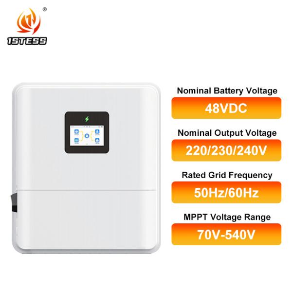 IP65 Single Phase 48V 3kw 4.6kw Solar Hybrid Inverter On/Off Grid 5kw 6kw Solar Inverter MPPT 48V 3.6kw Hybrid Solar Inverter