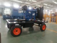 Generador de alta eficiencia 125kva 100kw montado en remolque