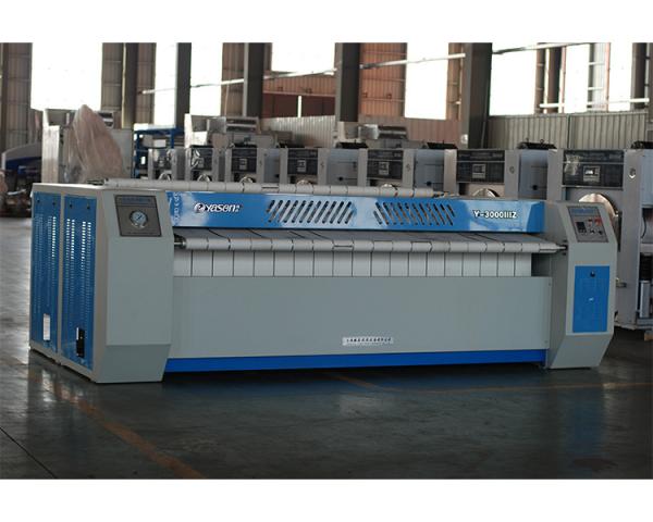 Industrial Laundry Machine 3300kg 3300mm Automatic Flatwork Ironer for Hotel Bedsheets