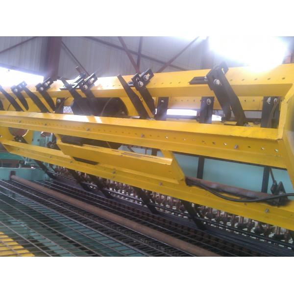 Color Customized Wire Mesh Welding Machine / Anti Climb Mesh Production Line