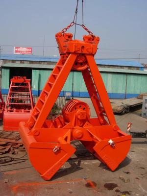 0.5m³ - 10m³ Four Rope Grab Bucket Mechanical Dredging Energy Efficient