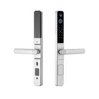 Segurança alta S617MAX Tuya Wifi Peephole Smart Lock com câmera Password Password impressão digital