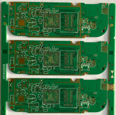 Слой FR4 TG180 зеленого цвета 12 UL RoHS 94v0 напечатал доску PCB