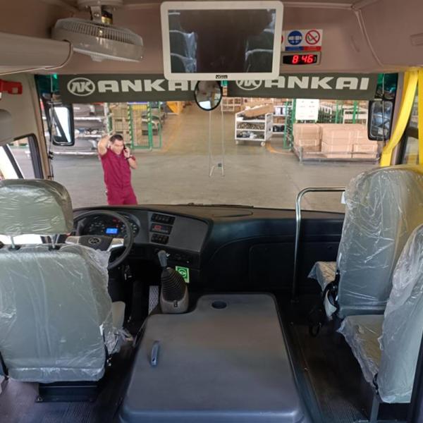 China 30 + 1 asientos Diesel Nuevo autobús RHD LHD 31 asientos Autobús de montaña para África