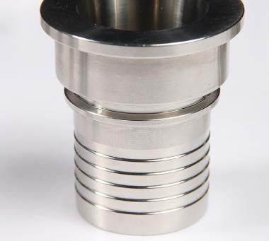 SMS 50.8mm Stainless Steel Hose Couplings With Toothed Hose Shank Nut