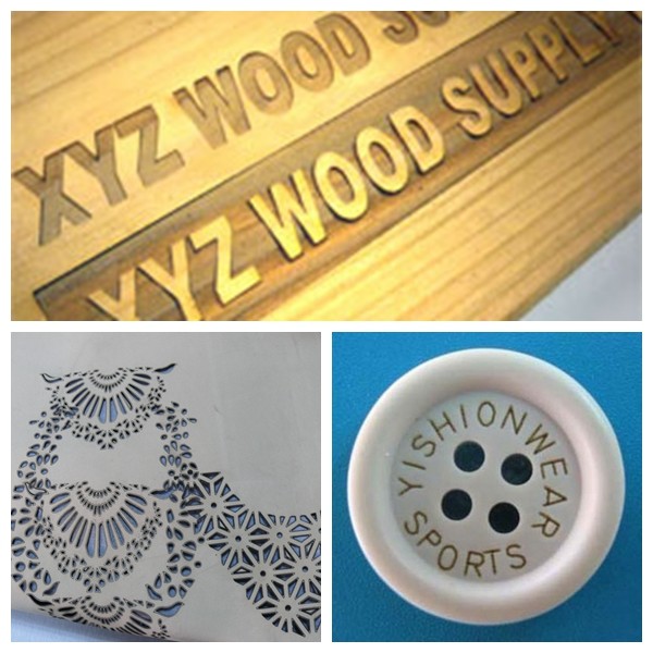 Industrial PVC Acrylic CO2 Laser Marking Machine