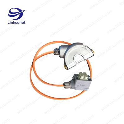 harting Hood - Shell Heavy Duty Han - Yellock 60 series connector wire harness for Industrial