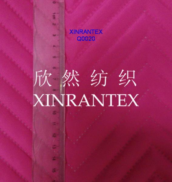 Q0020 polyester quilting fabric design