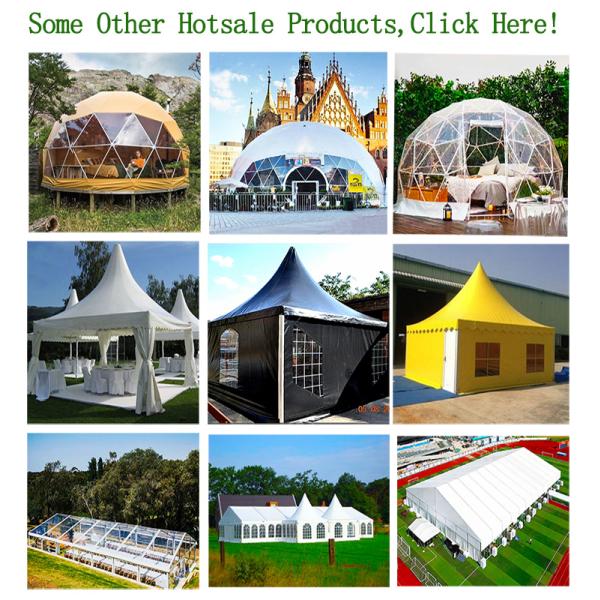 Cold Winter Half Sphere Geodesic Dome Tent With Stove High Snow Load Steel Frame
