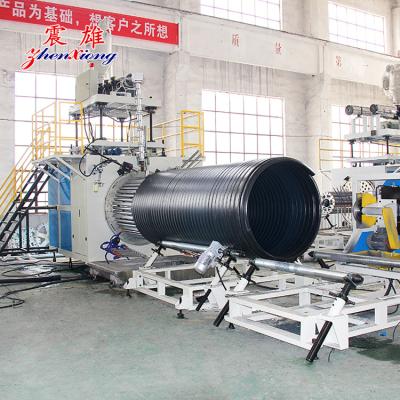 Machine de tuyauterie en plastique HDPE de grand diamètre
