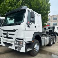 Sinotruk 371hp 380hp 400hp 420hp Tracteur blanc Prime Mover Truck 6x4 10 roues Rhd et Lhd sont pneus 12 R20 moteur Sinotruck