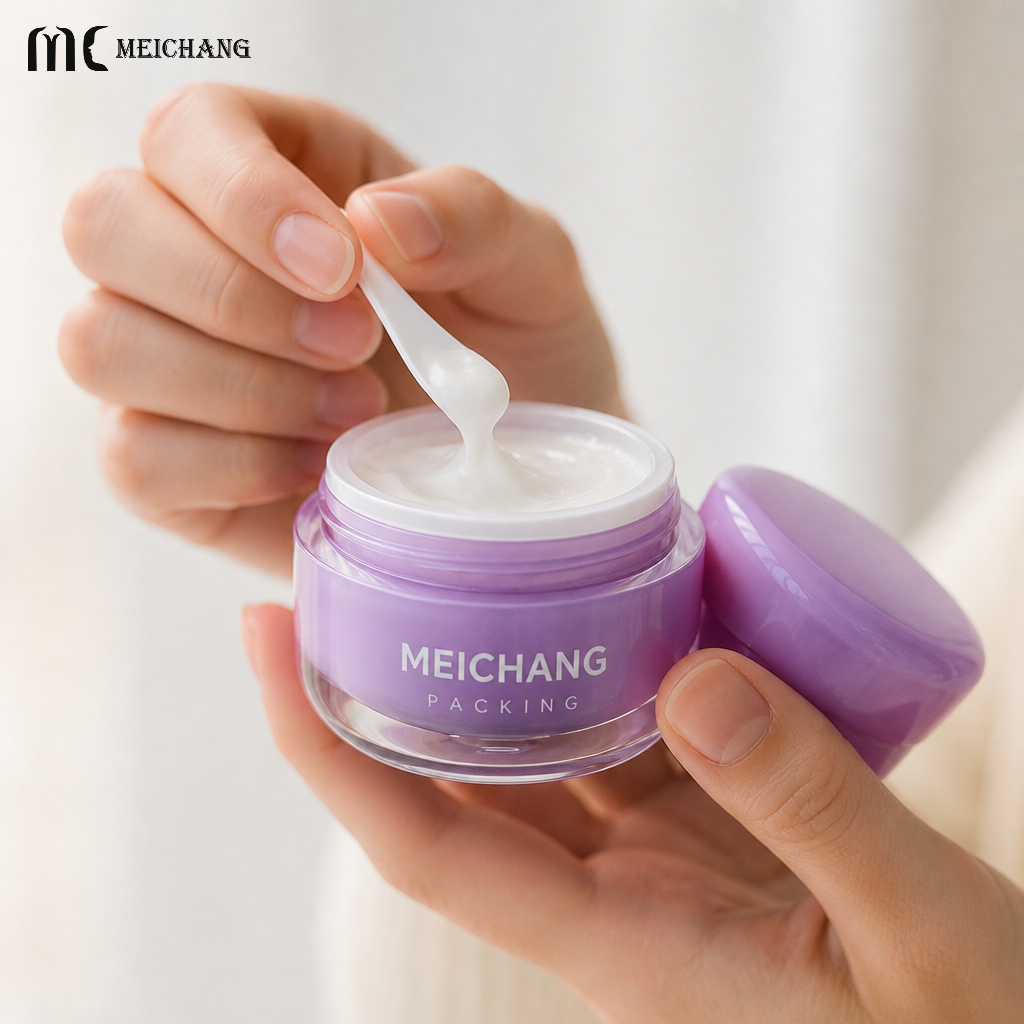 60g Refillable Cosmetic Jar with PP Replaceable Inner Liner(MC-P-562)