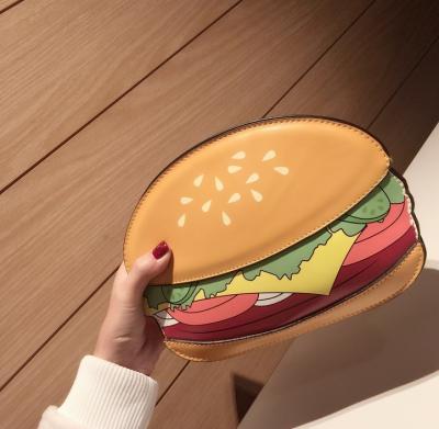 Japan and South Korea trend of 2016 new Ms. shoulder bag leisure wild food burger fries diagonal package female