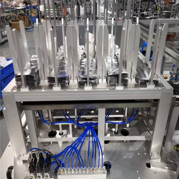 kf94 mask packing machine automatic plastic 6 channel kf94 mask packaging machine 6-channel kf94 mask packaging machine
