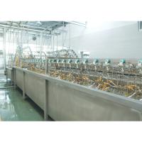 Máquina de sacrificio de patos de 3000BPH 380V / 220V Equipo de procesamiento de aves de corral