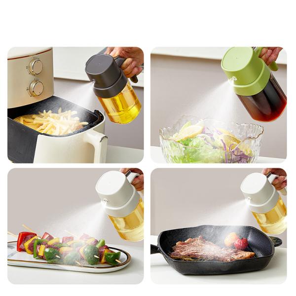Olive Oil Sprayer for Cooking,Household Barbecue Dispenser Cooking Oil Sprayer for Air Fryer, Salad, Frying, BBQ