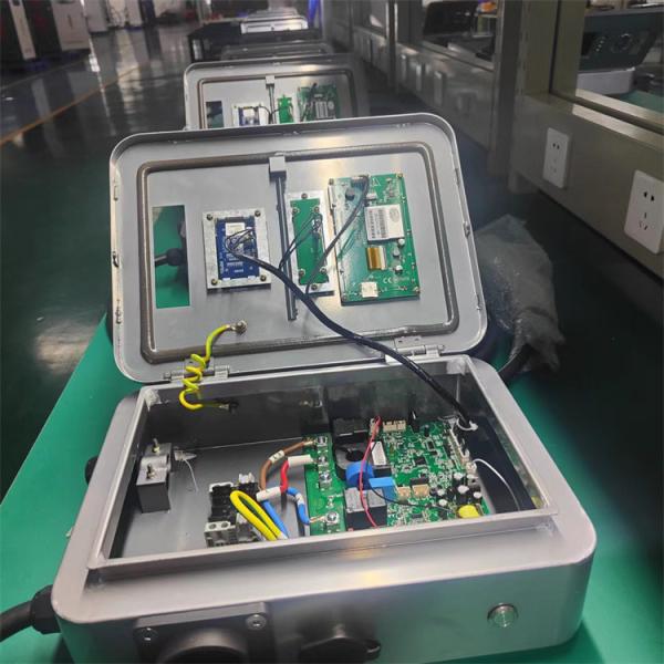 заряжатель электромобиля 7кВ, поляк ЭВ поручая водоустойчивый ИП65