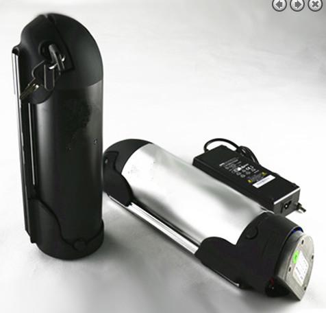 Li Ion Black Downtube Water Bottle Ebike Battery Pack With Usb Port Use Samsung Cell for electric bike