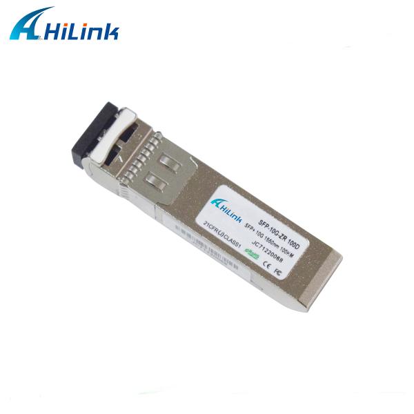 Приемопередатчик режима 100KM 1550nm SMF модуля приемопередатчика ZR 10G SFP+ 100KM одиночный оптический