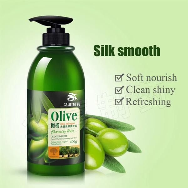 Natural Olive Extract Summer Oil Control Beauty Hair Shampoo For Dry Hair