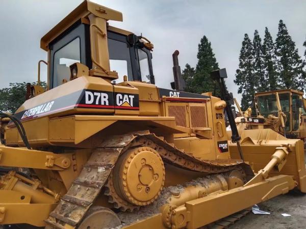 Tracked Caterpillar Used Crawler Bulldozer CAT D7R 230 Hp