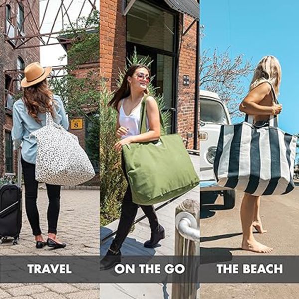 Fashion Wholesale Beach Bag Oversized Foldable for Women All the Things Tote Bag Travel Duffle Bag