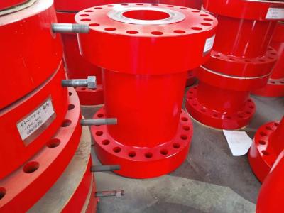 Red Double Studded Adapter Mechanical Flange Adaptor For Oilfield