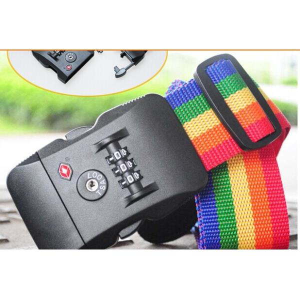 3-digit travel bag accessories lock alloy zinc