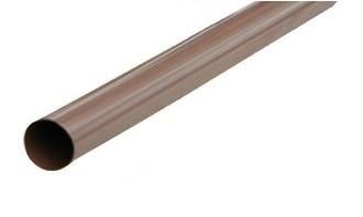 Золотистый анодированный алюминиевый круглый трубопровод/темная бронза анодировали алюминиевый законченный трубопровод