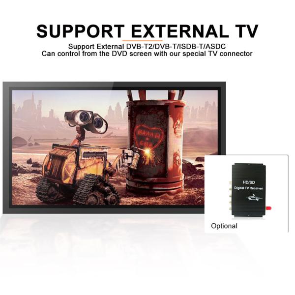 Игрок мультимедиа экрана блока головы Benz R350 W251 Мерседес вертикальный