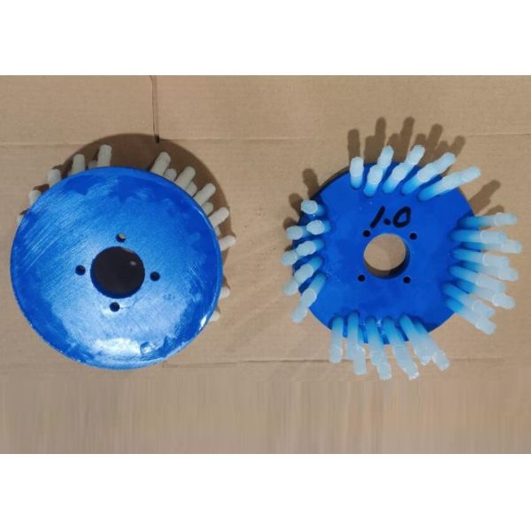 16 Inch White Color Nylon Bristle Industrial Underwater Hull Brush for Ship Surface Cleaning
