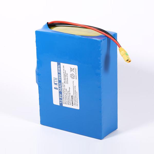 Factory Wholesale 12.8V 36Ah LiFePo4 Lithium Iron Phosphate Battery Pack for Detector