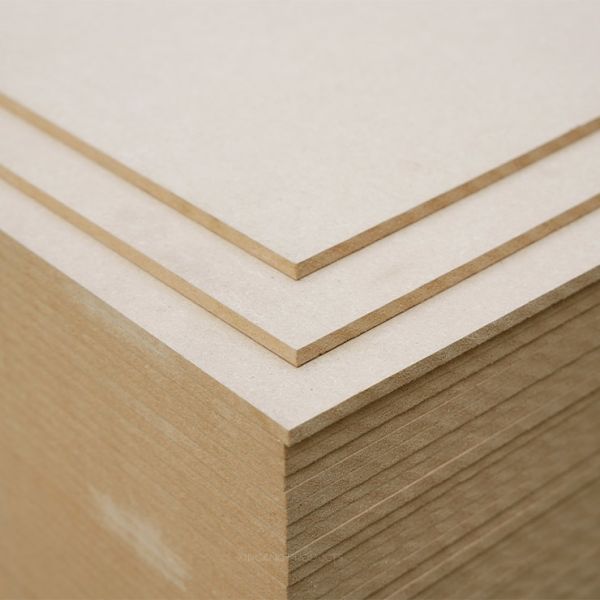 Heavy Duty 25mm MDF Plain Board For Office Desktops Furniture High Load Capacity