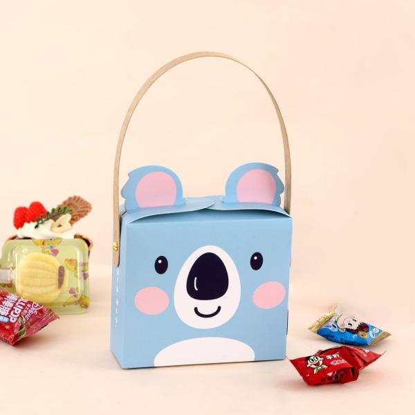 Ins Trendy Animal Handheld Gift Boxes Kids Party School Activity Favor Candy Boxes
