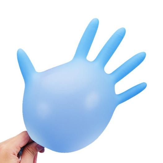 Soft Colorful Nitrile Medical Examination Gloves