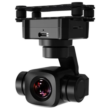 Camera: A8 mini 4K 8MP Ultra HD 6X Digital Zoom Gimbal with 1/1.7 Sony Sensor HDR Starlight Night Vision Mini 3-Ax