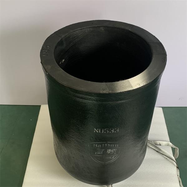 Oxidation Resistant Silicon Carbide Crucible High Density Graphite Crucible For Melting Metal