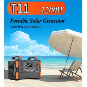 2026 New Portable Power Station 1200W With Home Energy Storage 1008Wh LiFePO4