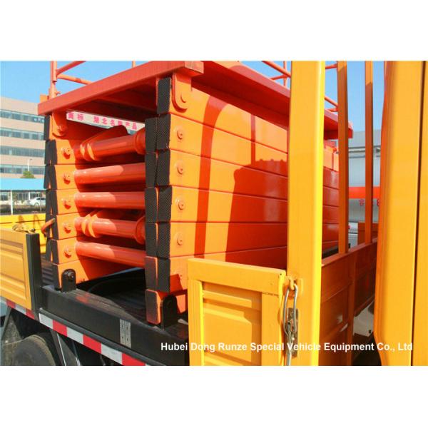 Dongfeng 8-10M Man Lift Boom Truck For High Operation LHD / RHD EURO 3