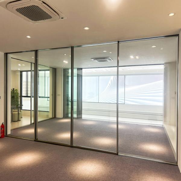 120 Panoramic Slidng Door Aluminum Alloy 6063-t6 Intelligent For Private Residences , Villas , Commercial Areas , Offices
