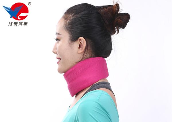 Breathable Cervical Collar Neck Brace , Sponge Soft Collar Neck Brace For Neck Pain