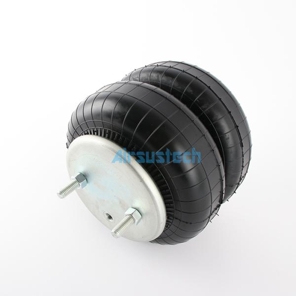 2 Convoluted Rubber Industrial Air Springs Assembly Tuthill 6352 Replacement