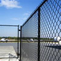 O aeroporto 20*20mm da fábrica PVC de 6 calibres revestiu o cerco do elo de corrente