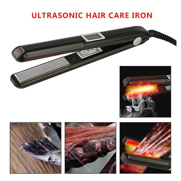 Le fer infrarouge ultrasonique de soins capillaires de machine de beauté de maison d'appareil de chauffage de ptc récupèrent les cheveux endommagés
